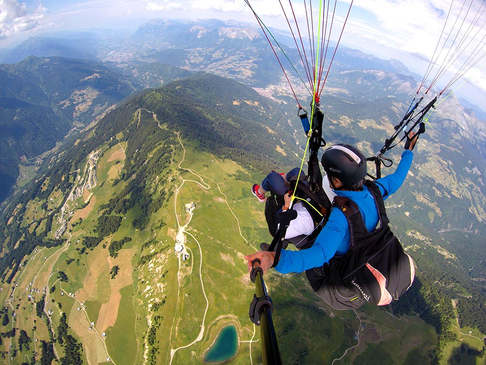 baptême parapente Haute-Savoie